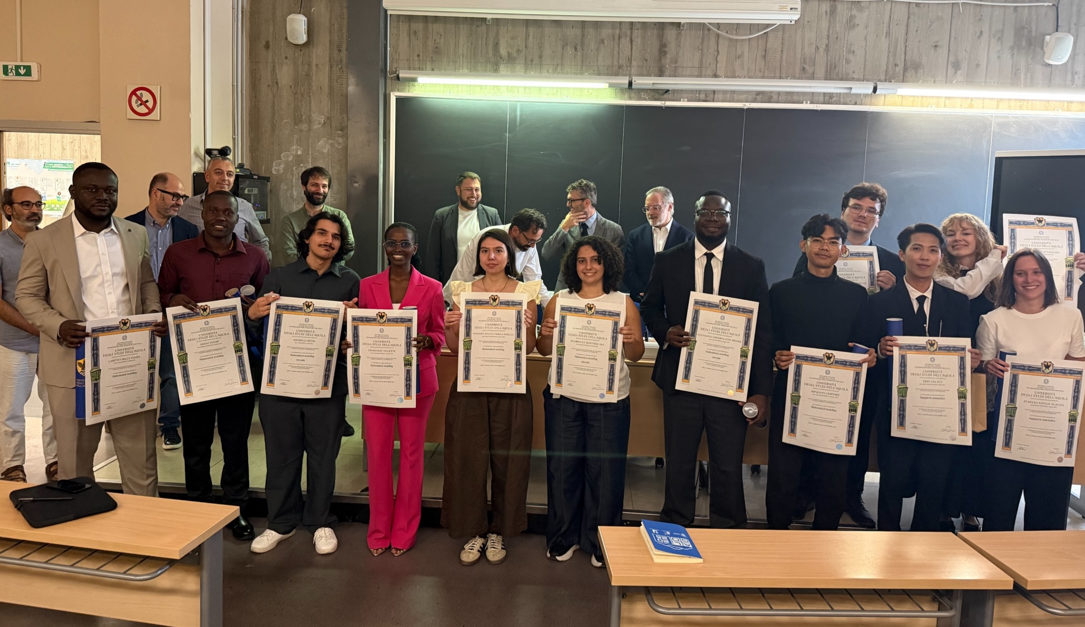 Graduation in L'Aquila Sept 18, 2026